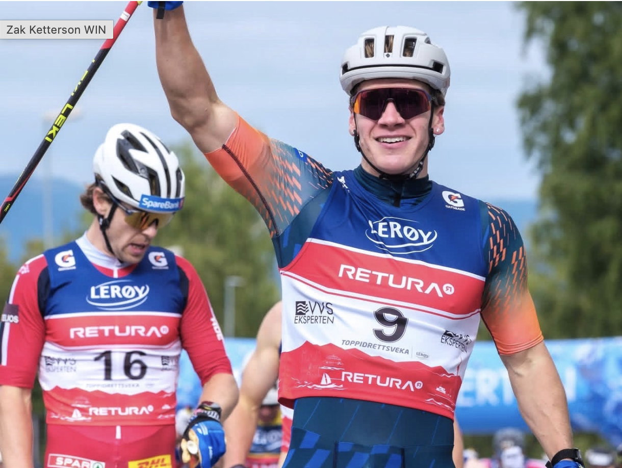Zak Ketterson racing to the overall Toppidrettsveka 2026 title in Trondheim